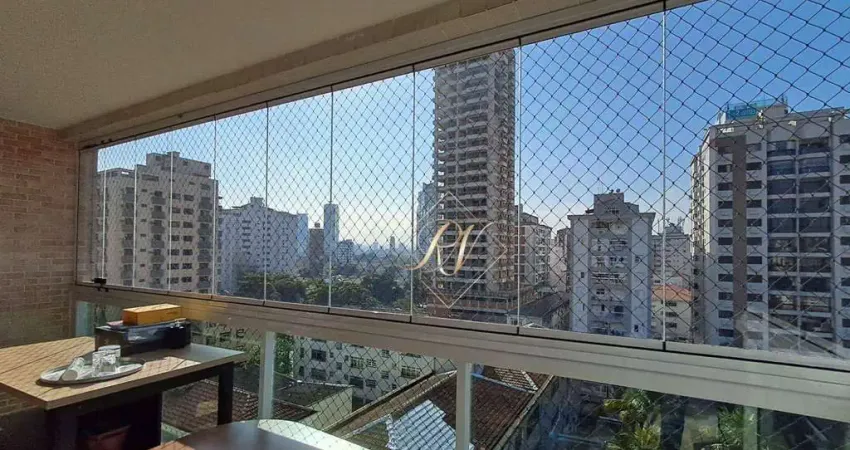 EXCELENTE APARTAMENTO REFORMADO, 3 DORMITÓRIOS, VARANDA COM CHURRASQUEIRA, LAZER, NA CIDADE DE SANTOS!!!