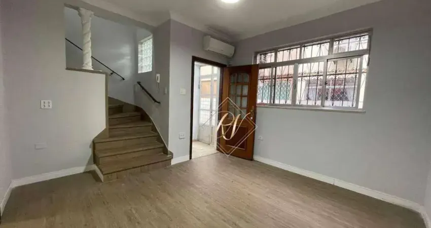 Sobrado com 2 dormitórios à venda, 86 m² por r$ 450.000,00 - vila matias - santos/sp
