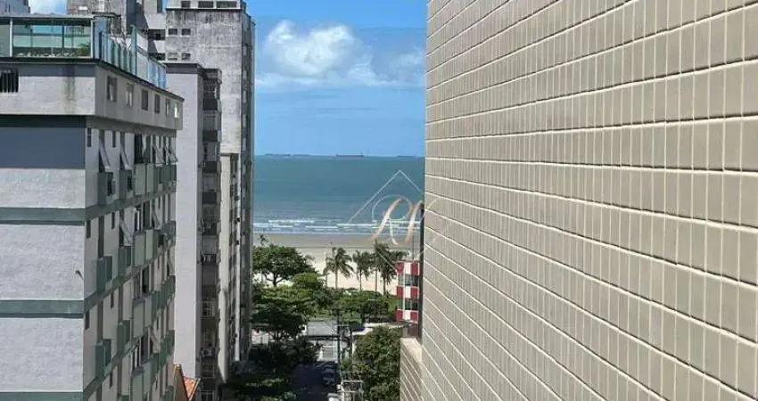 Prédio novo, apartamento novo, 2 dormitórios, vista lateral mar, lazer completo na cidade de santos!!!