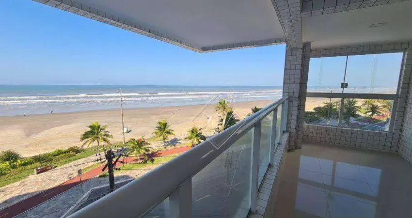 Cobertura com 3 dormitórios à venda, 143 m² por r$ 1.150.000 - caiçara - praia grande/sp
