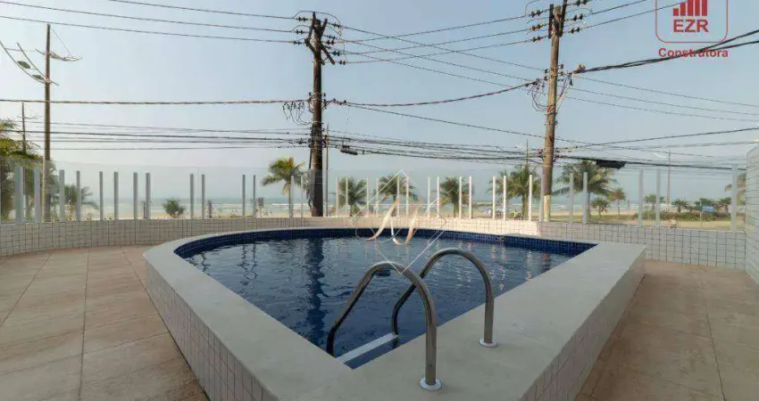 Cobertura com 3 dormitórios à venda, 143 m² por r$ 1.150.000,00 - caiçara - praia grande/sp