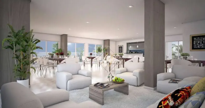 Apartamento com 2 dormitórios à venda, 73 m² por r$ 592.125,53 - maracanã - praia grande/sp