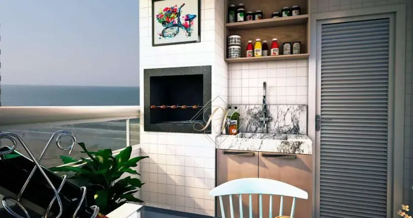 Apartamento com 2 dormitórios à venda, 87 m² por r$ 584.325,00 - maracanã - praia grande/sp