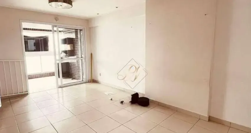 À 1 quadra da praia, vista mar, apartameto triplex, varanda, 3 vagas demarcadas, lazer completo em santos!!!