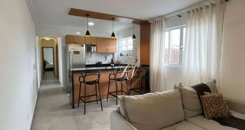 Porteira fechada!!!!!maravilhoso apartamento, 2 dormitórios, frente, vaga demarcada na cidade de santos!!!