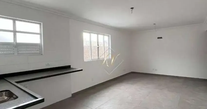Excelente apartamento, novo, frente, 2 dormitórios, elevador, na cidade de santos!!!