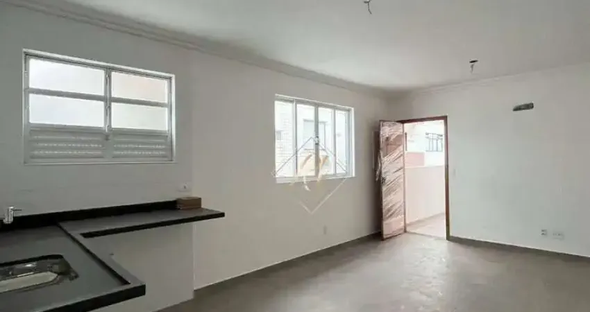 Excelente apartamento, novo, 2 dormitórios, vaga demarcada na cidade de santos!!!