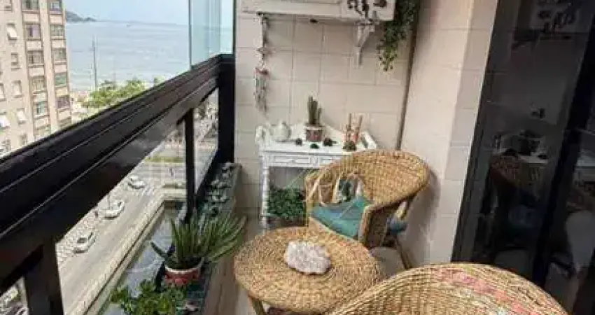 Apartamento com 3 dormitórios à venda, 122 m² por R$ 1.300.000,00 - Embaré - Santos/SP