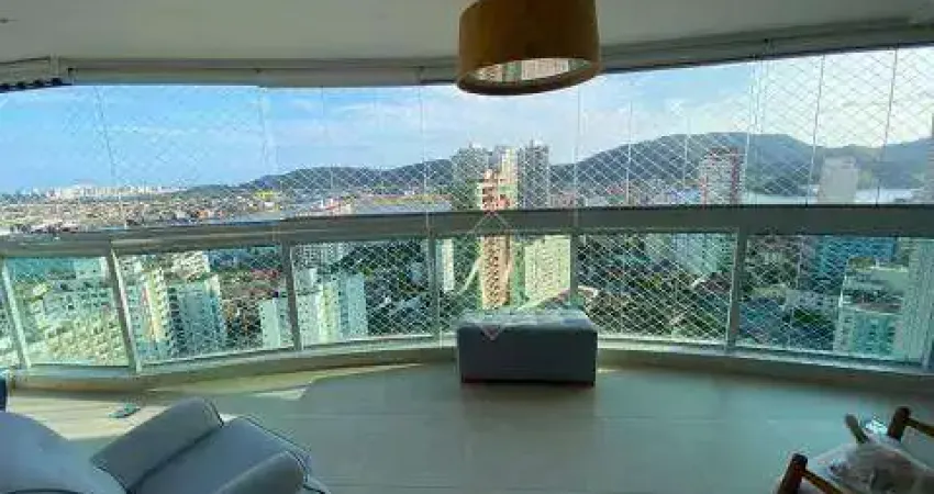 Maravilhoso apartamento, 3 suítes, varanda com vista mar, lazer completo na cidade de santos!!!!