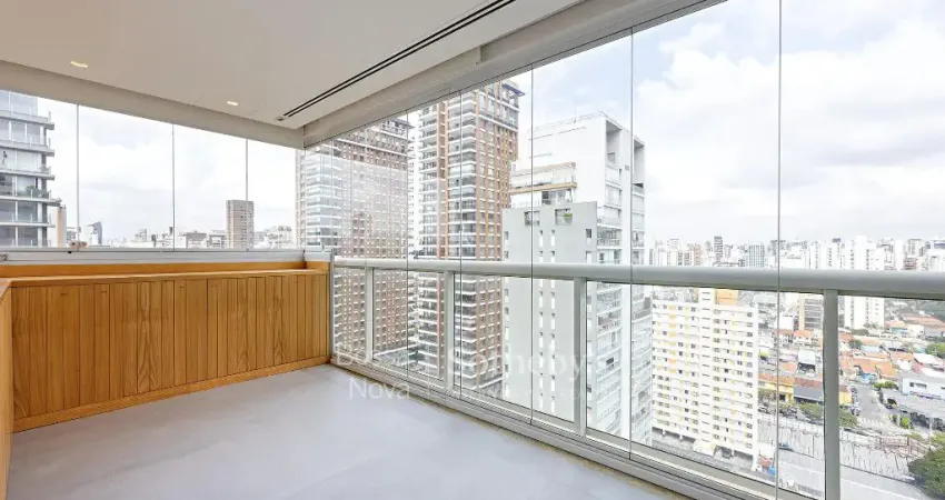 EXCELENTE APTO MOBILIADO - VARANDA - LAZER - LOCALIZAÇÃO PRIVILEGIADA