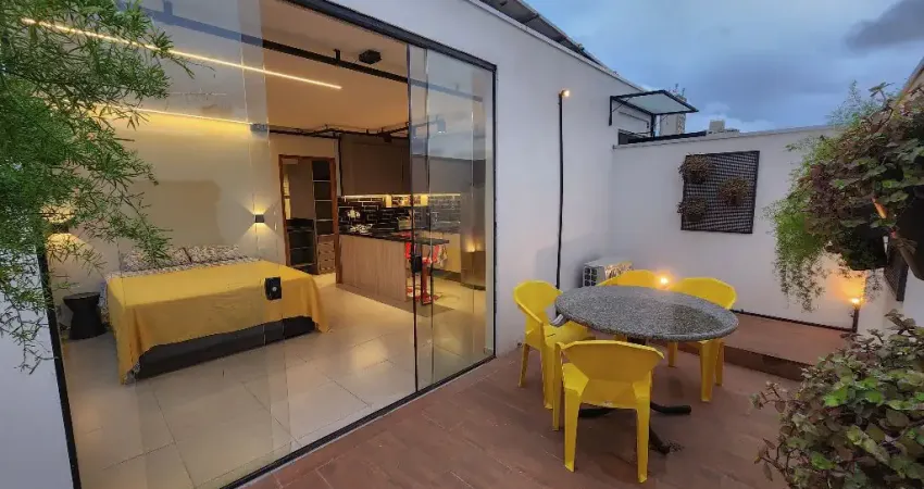 Excelente studio semi mobiliado - localização privilegiada