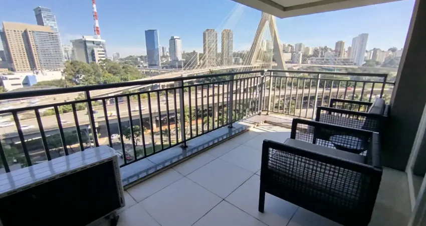 Excelente studio mobiliado - varanda - lazer - localização privilegiada