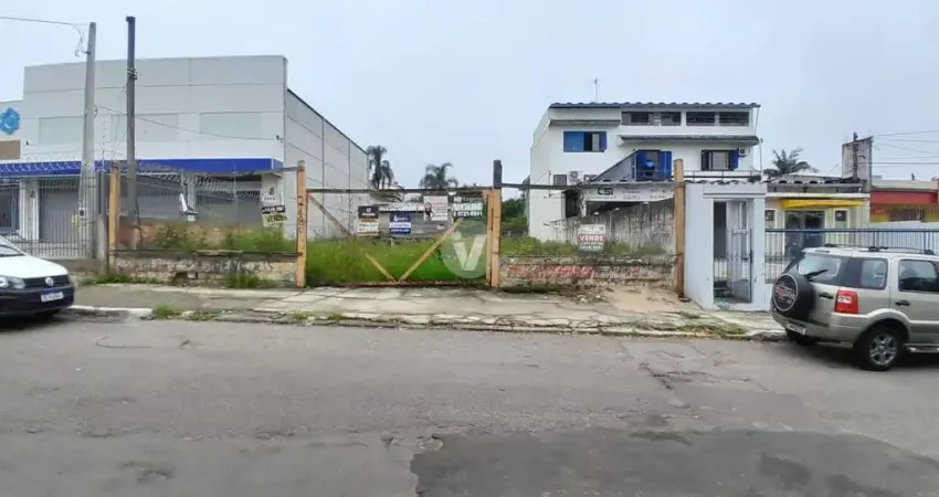 Terreno duas frentes na Rua Duque de Caxias, 702,10m², frente com 13,0 metros.