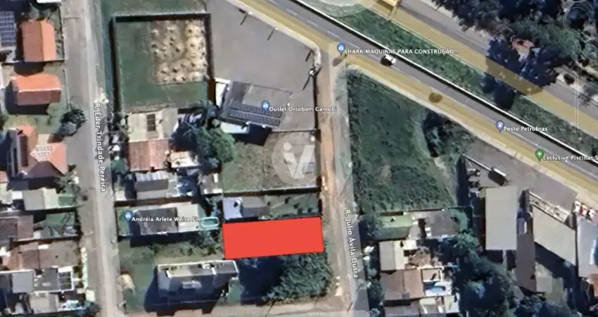 Terreno à venda na Rua Júlio de Ávila Dutra, 97, Camobi, Santa Maria