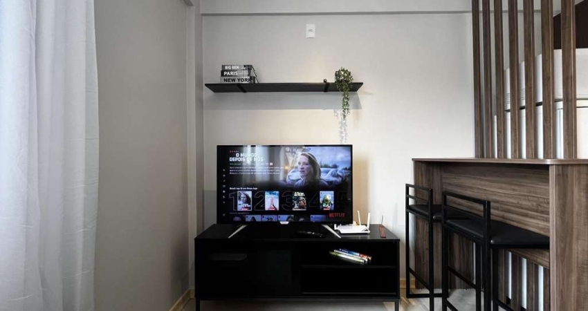 Apartamento 100% mobiliado no centro!