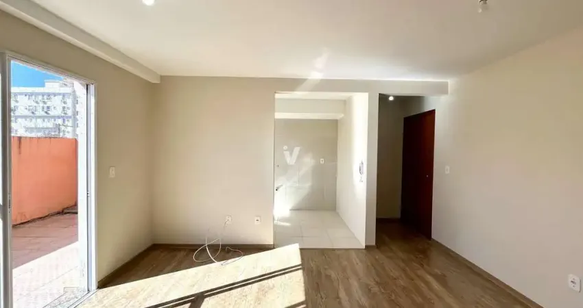 Apartamento com 2 dormitórios com terraço no Centro!