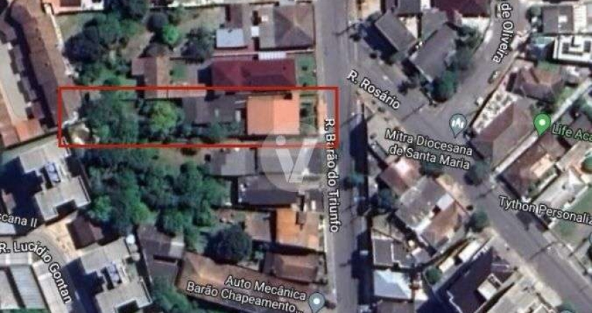 Terreno à venda na Rua Barão do Triunfo, 315, Nossa Senhora do Rosário, Santa Maria