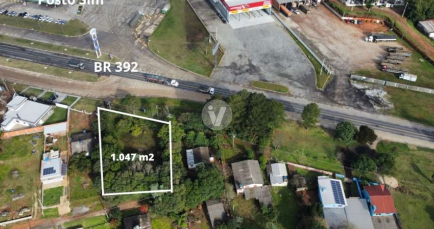 Terreno à venda na Rodovia BR-392, 4139, Passo das Tropas, Santa Maria