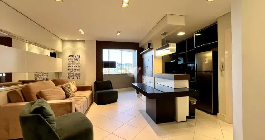 Apartamento de 2 dormitórios com sacada gourmet e vaga no N. Sra de Lourdes