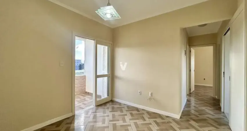 Apartamento dois dormitórios com box de garagem no bairro Camobi.