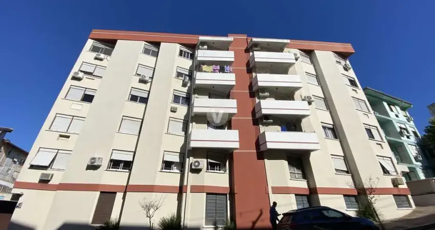 Excelente apartamento de dois dormitórios com uma vaga garagem, perto do Clube D