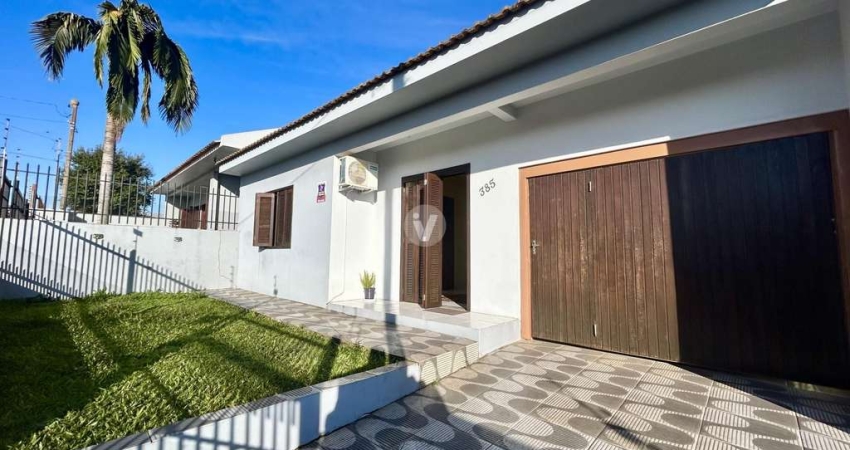 Casa com 3 dormitórios, pátio, churrasqueira e próximo do Hospital Regional