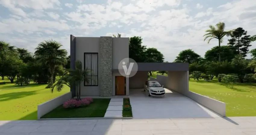 Linda casa em construção, no loteamento Alberto Schons