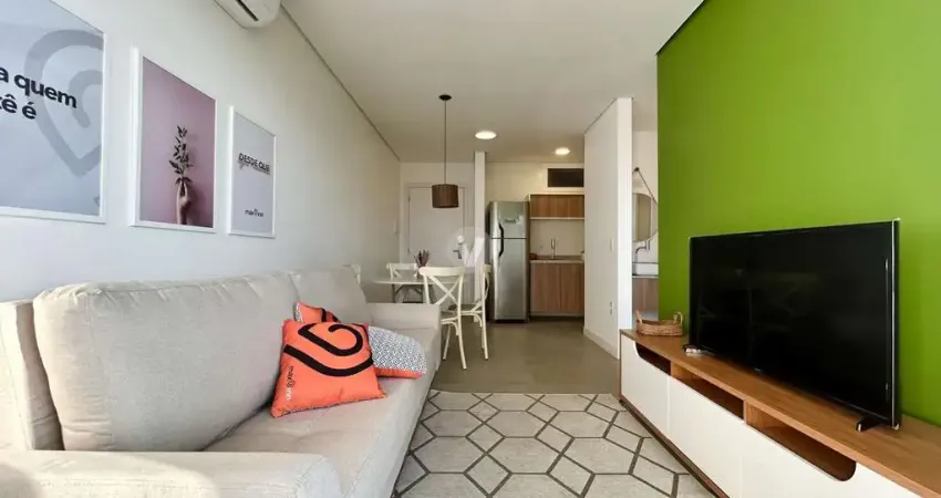 Apartamento mobiliado no Uniqo Smart Living com box de garagem.