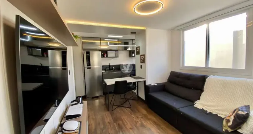 Apartamento à venda, mobiliado de 1 dormitório, próximo ao fleming.