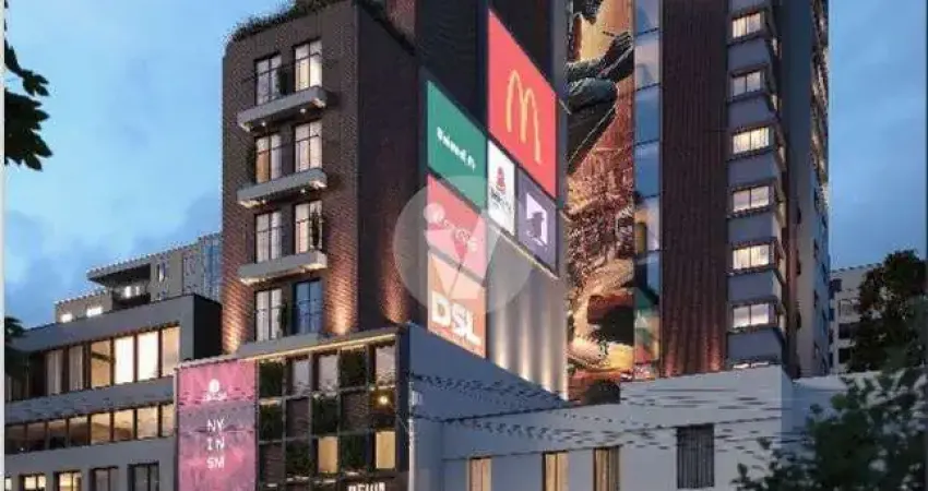 Studio à venda no centro da cidade, localizado no new time residence