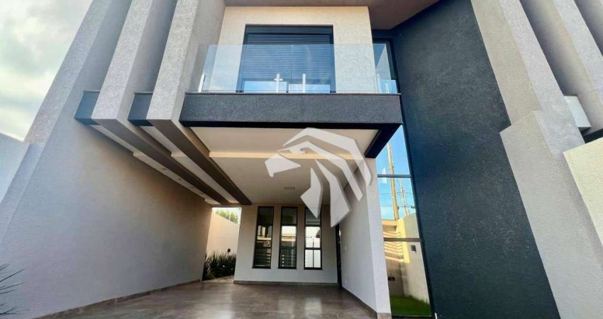 Sobrado com 3 dormitórios à venda, 135 m² por R$ 767.900 - Tropical III - Cascavel/PR