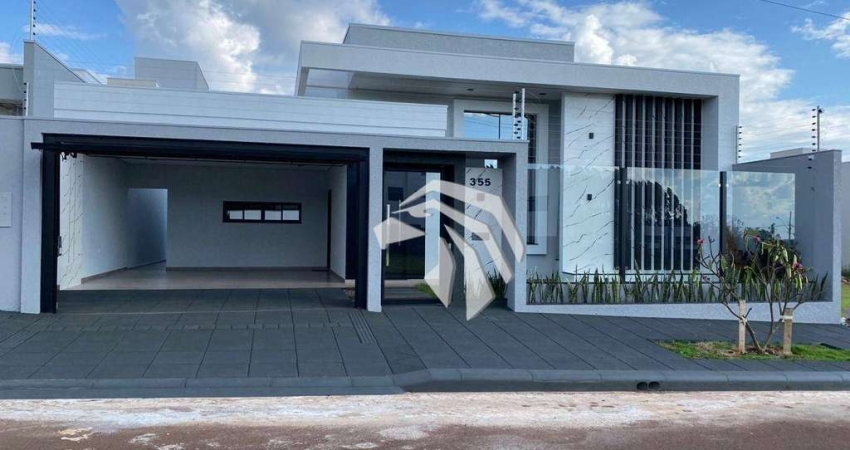 Casa com 3 suítes à venda, 301 m² por R$ 1.650.000 - Tropical III - Cascavel/PR
