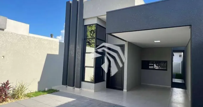 Casa com 3 dormitórios à venda, 107 m² por R$ 630.000,00 - Bairro Coqueiral - Cascavel/PR