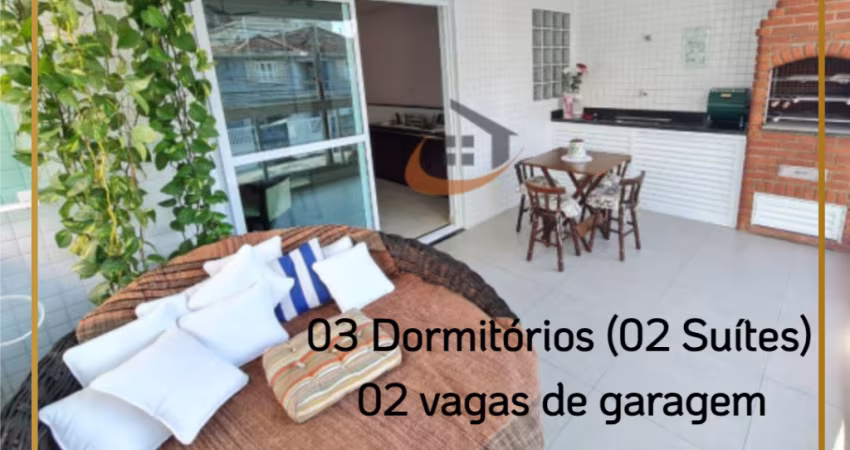 Casa Alta com 03 dormitórios (02 Suítes) á Venda no bairro Embaré - Santos