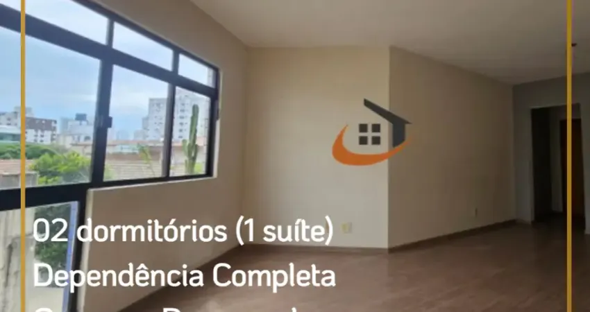 Apartamento 02 dormitorios com Dependência completa no bairro Aparecida - Santos
