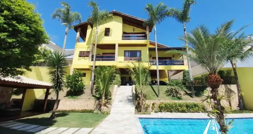 Cond. Arujá 5 - Vendo/Alugo Belíssima Casa de Alto Padrão Semimobiliada 900m² AC