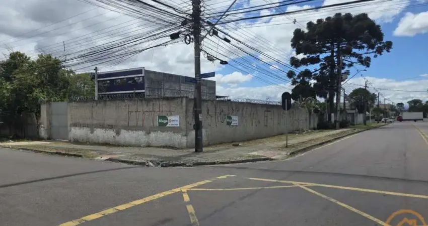Terreno para alugar, 276.64 m2 por r$2050.00 - boqueirao - curitiba/pr