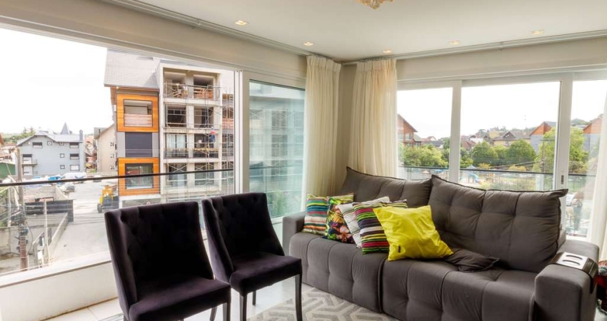 Apartamento para Venda no bairro Centro em Gramado, 2 quartos sendo 2 suítes, 1 vaga, 97 m² de área total, 97 m² privativos,