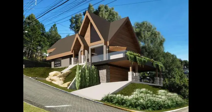 Casa com 3 quartos à venda na Rua Gentil Bonato esquina com Francisco A. Zati, 160, Vale das Colinas, Gramado