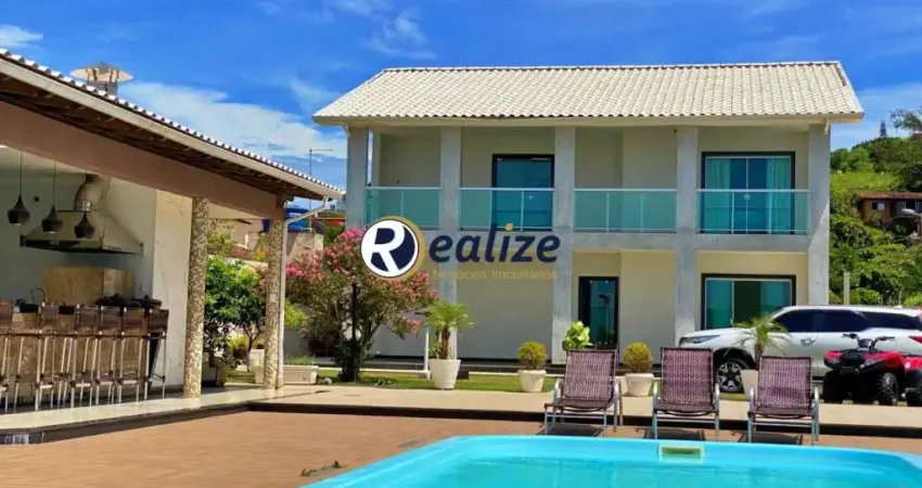 Casa Duplex composta por 8 quartos com Área de lazer completa à venda no bairro Santa Mônica, Guarapari-ES - Realize Negócios Imobiliários.