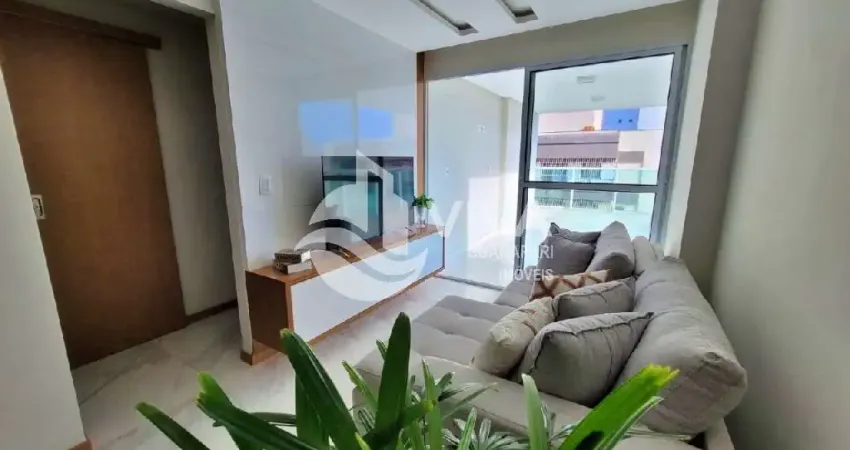 Apartamento decorado e mobiliado composto por 3 quartos á venda na praia do morro, guarapari-es - viva guarapari imóveis