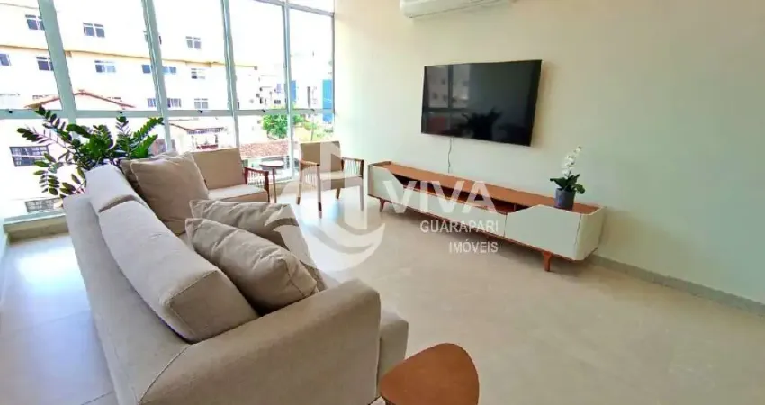 Apartamento novo composto por 2 quartos à venda na praia do morro, guarapari-es -