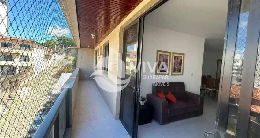 Imperdível oportunidade: apartamento à venda no centro de guarapari-es, 3 quartos, 1 suíte, 2 salas, 3 banheiros, 2 vagas, 146m².