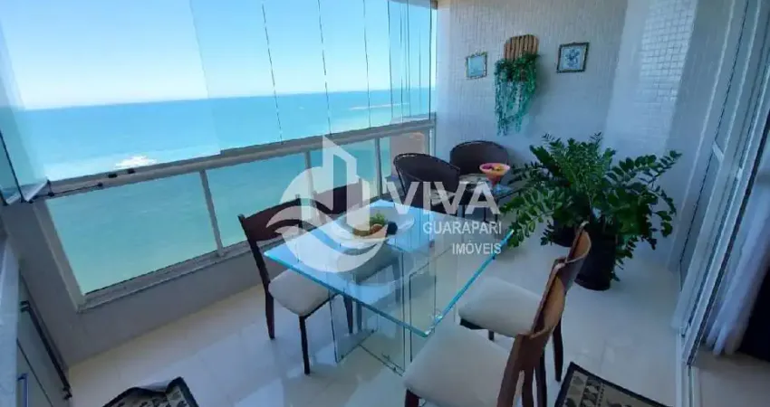 Apartamento de luxo com 4 suítes no centro de guarapari-es, 207m² e 3 vagas de garagem! venha conferir!