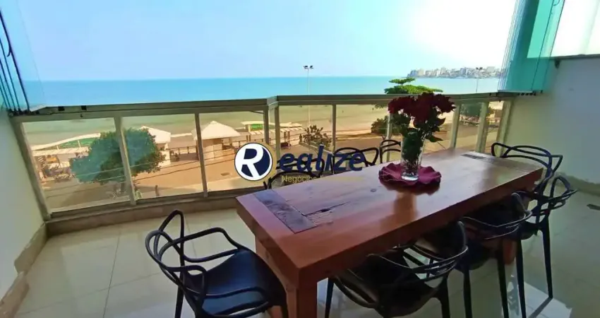 Apartamento de frente para o mar á venda na Praia do Morro, Guarapari-ES