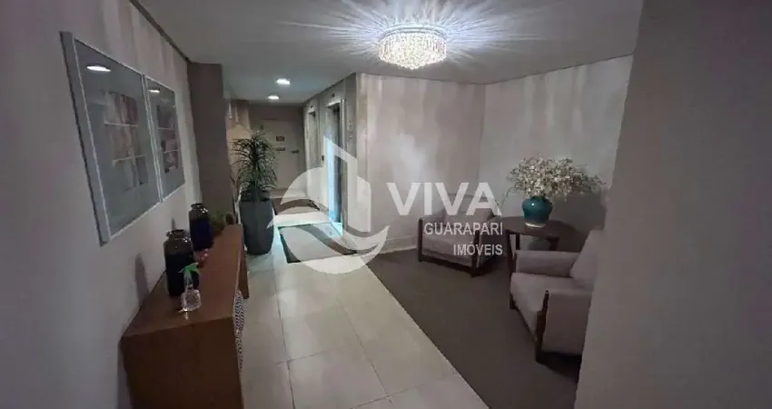 Apartamento à venda na praia do morro, guarapari-es: 2 quartos, 1 suíte, 2 salas, 2 banheiros, 1 vaga de garagem, 75m² de área.