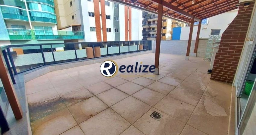 Cobertura Linear composto por 2 quartos, na quadra do mar e área goumet privativa à venda na Praia do Morro, Guarapari-ES - Realize Negócios Imobiliários.