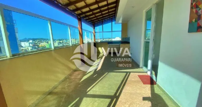Cobertura à venda na praia do morro em guarapari-es: 4 quartos, 4 suítes, 3 salas, 6 banheiros, 2 vagas de garagem, 272m² de área.