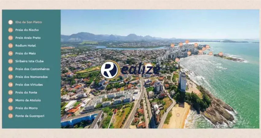 Lançamento Residencial San Pietro com vista para o Mar à venda em Ipiranga, Guarapari-ES - Realize Negócios Imobiliários.