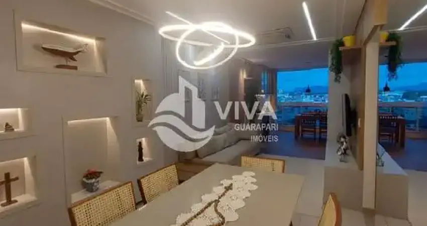 Imperdível apartamento na beira mar à venda na praia do morro em guarapari-es: 3 quartos, 1 suíte, 2 salas, 3 banheiros, 2 vagas de garagem.